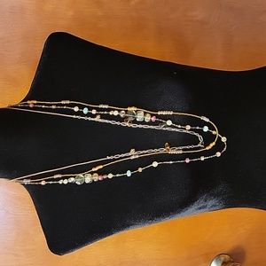 Premier Designs Brown, beads necklace